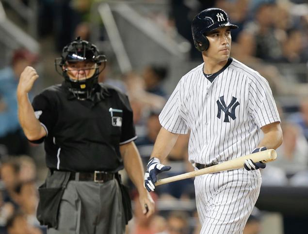 Travis Ishikawa makes debut at first base with Yankees - NY Daily News